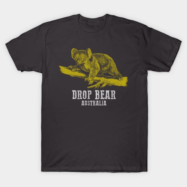 Drop Bear T-Shirt by Toby Wilkinson
